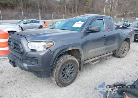 2020 Toyota Tacoma 4Wd Sr z USA, uszkodzony, nr VIN 5TFSZ5AN7LX216445